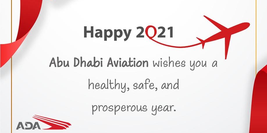 Happy New Year from Abu Dhabi Aviation